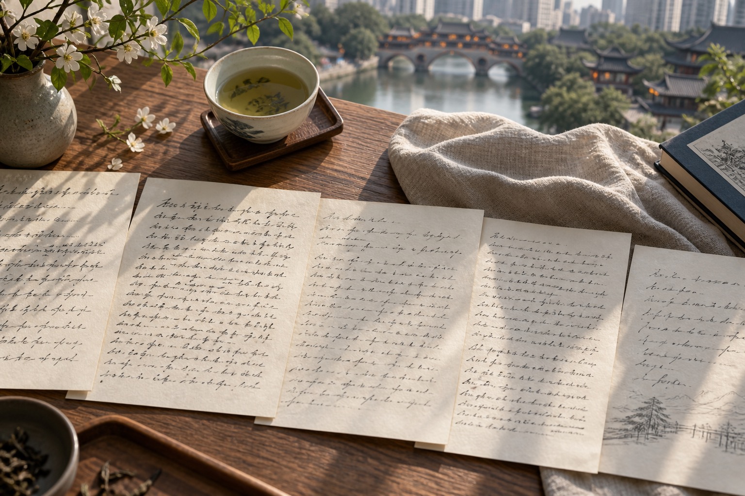 写到第二页后行距变松，成都模仿笔迹要看长文节奏