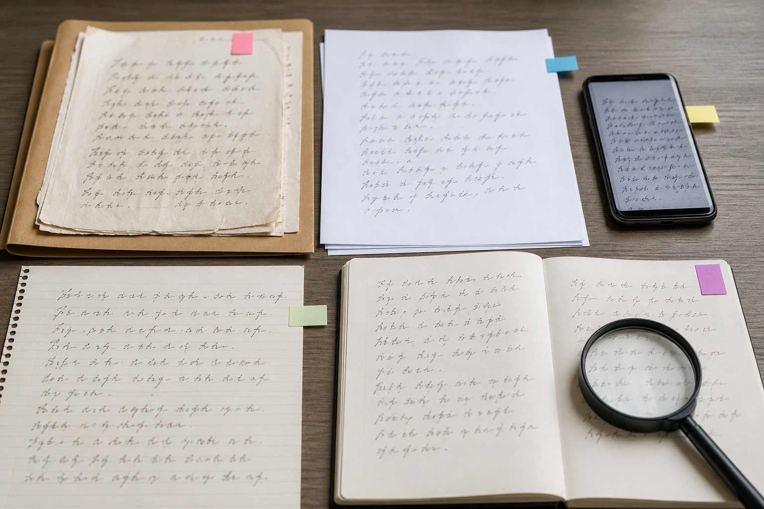 先别急着问准不准——笔迹鉴定结果取决于这些材料条件
