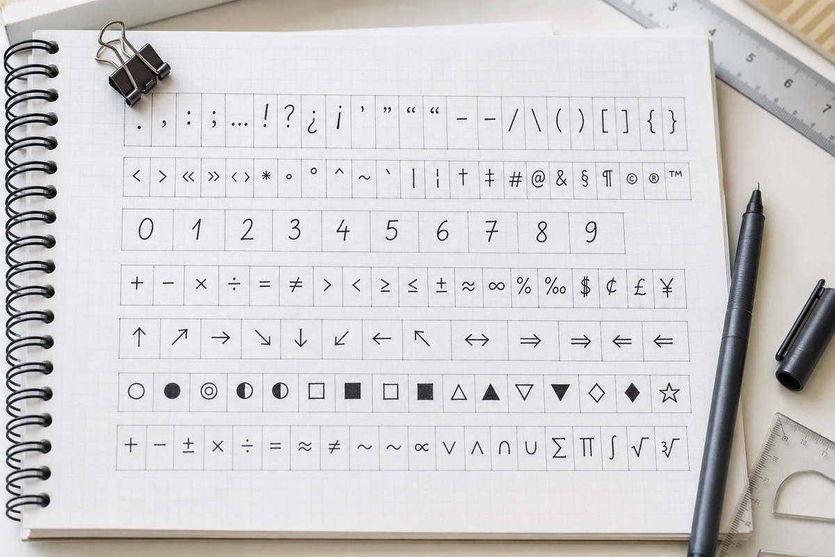个人手写字体制作需要准备多少字？